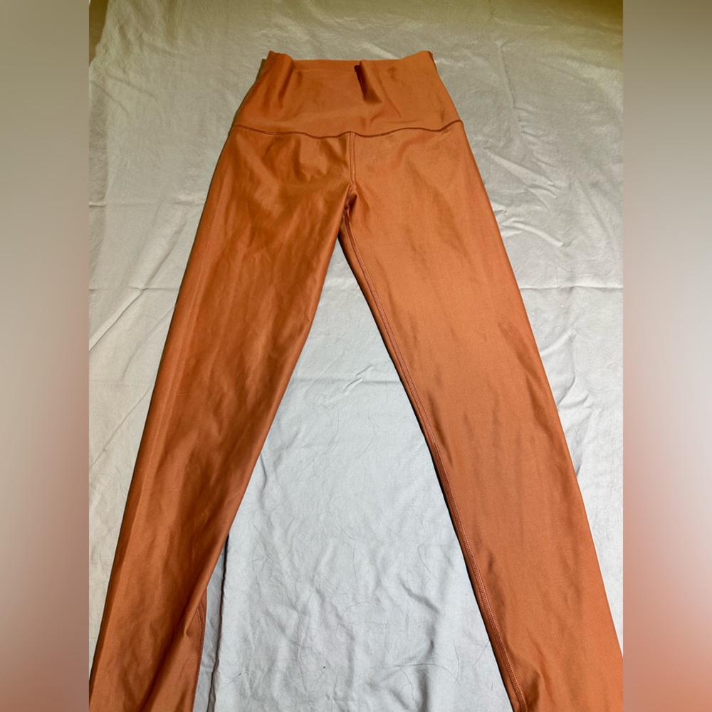 Aerie Warm Orange High-Waisted Leggings